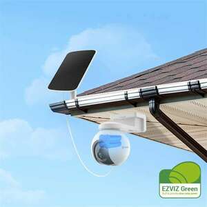 Ezviz eb8 kültéri akkumulátoros 4g kamera + solar panel színes éjszakai látás, 360°, aktív sziréna védelem 512gb EB8+SOLAR PANEL E (6.2W) (4G BATTERY PT kép