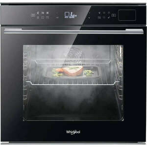 Whirlpool W7 OS4 4S1 P BL Beépíthető sütő, 73L, SteamSense, Cook4, A+ energiaosztály kép