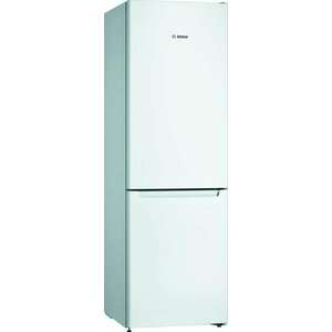 Bosch KGN36NWEA Alulfagyasztós hűtőszekrény, 305L, M: 186cm, NoFrost, E energiaosztály, Fehér kép