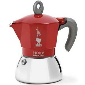 Bialetti 6946 Moka Kotyogós Kávéfőző 6 személyes, Piros kép