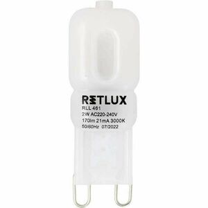 Retlux RLL 461 G9 2W LED WW kép