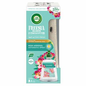 Air Wick 24/7 Active Fresh Automata légfrissítő készülék Virágzó frézia és Eukaliptusz utántöltővel 228ml kép