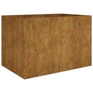 vidaXL corten acél kerti magaságyás 120x80x80 cm kép