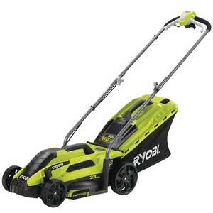 Ryobi RLM13E33S Elektromos Fűnyíró, 1300 W, Zöld-Fekete kép