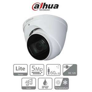 Dahua Analóg dómkamera - HAC-HDW1500T-Z-A (5MP, kültéri, 2, 7-12mm, IR60m, ICR, IP67, DWDR, audio) kép