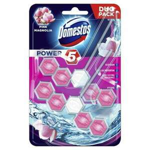 Wc illatosító 2 x 55 g power5 domestos pink mangolia kép