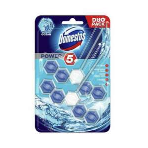 Wc illatosító 2 x 55 g power5 domestos ocean kép