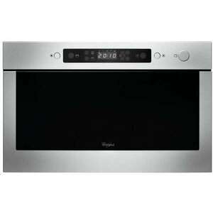 Whirlpool AMW 439/IX Beépíthető mikrohullámú sütő, 22L, 750W, Quartz grill kép