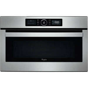 Whirlpool AMW 730/IX Beépíthető mikrohullámú sütő, 31L, 1000W, Crisp, JetDefrost kép