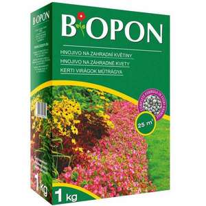 VIRÁG MŰTRÁGYA 1KG - BIOPON granulátum 25 m2-re elegendő többkomp... kép