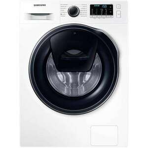 Samsung WW8NK52E0VW/LE, 8 kg, 1200 ford/perc, Add-Wash, EcoBubble, Digitális Interver Motor, C energiaosztály, Fehér kép