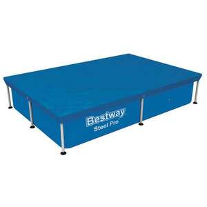 Bestway Medence takaró fólia 221 x 150 cm - Fémvázas szögletes medencéhez kép