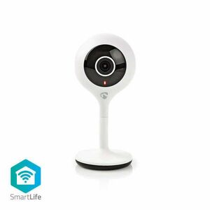 SmartLife beltéri kamera | Wi-Fi | HD 720p | Felhőalapú Tárolás (opcionális) / microSD (nem tartozék) | Mozgásérzékelővel | Éjjellátó | Fehér kép