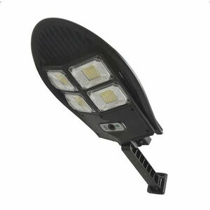 Utcai lámpa napelemes töltéssel, LED, távirányító, támogatás, napelemes, 60 W, fekete, W788B-2 modell, RIF REFCO ® kép