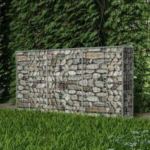 Horganyzott acél gabion kosár 200 x 30 x 100 cm kép