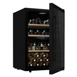 Dual Zone Wine Racitor, 62 sticle, LES PETITS CHAMPS, CAVCDB62, Negru kép