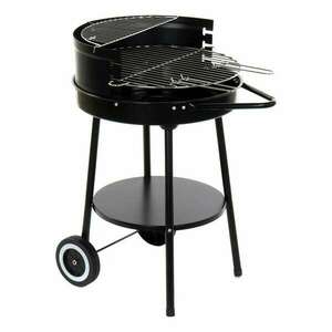 Szén barbecue kerekekkel DKD Home Decor Fekete Fém Műanyag 59 x 49, 5 x 82 cm kép