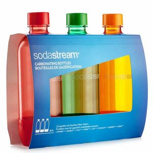 SodaStream Jet TrioPack 3 x 1L narancs/piros/zöld palack kép