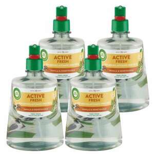 Air Wick 24/7 Active Fresh Vanília és Jázminlonc Utántöltő automata légfrissítő készülékhez 4x228ml kép