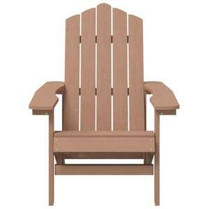 Barna hdpe kerti adirondack szék kép