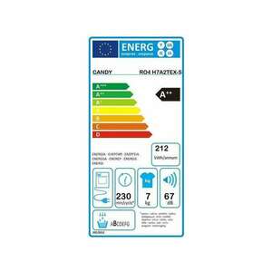 Candy RO4H7A2TEX-S keskeny hőszivattyús szárítógép kép