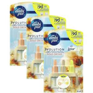 Ambi Pur 3Volution Gold Orchid Utántöltő elektromos légfrissítő készülékhez 3x20ml kép