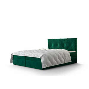 Atlea Boxspring ágy matraccal 160x200 (Bonell) zöld kép