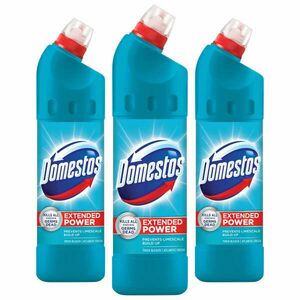 Domestos Extended Power fertőtlenítő hatású folyékony Tisztítószer Atlantic 3x750ml kép