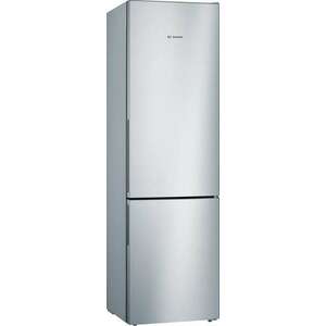 Bosch KGV39VLEAS Alulfagyasztós hűtőszekrény, 343L, M: 201cm, LowFrost, VitaFresh fiók, E energiaosztály, Inox kép