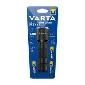 Varta Aluminium Light F30 Pro Zseblámpa - Fekete kép