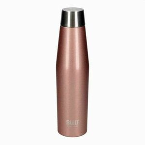 Duplafalú termosz (24h hideg, 6h meleg, rozsdamentes acél, 540ml, Rose Gold kép