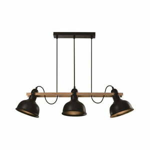 Fekete függőlámpa fém búrával 18x78 cm Reno – Candellux Lighting kép