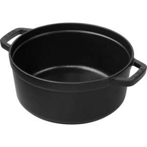 Staub La Cocotte 20cm Sütőedény kerek - Fekete kép