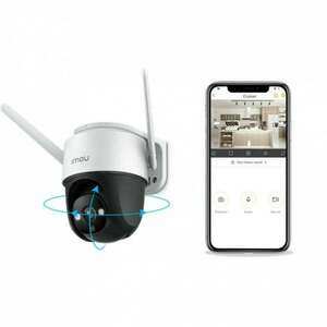 Imou IP wifi PT dómkamera - Cruiser (4MP, 3, 6mm, kültéri IP66, H265, IR30m, SD, audio, mikrofon, hangszóró, DC12V) kép