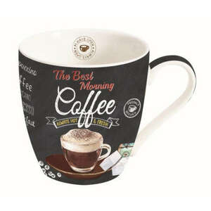 R2S.1010ICTB Porcelánbögre 350ml, dobozban, It&- 039;s Coffee Time Brown kép