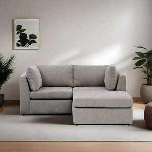 Mottona Mini Corner Sofa - Light Grey Sarokkanapé 90x90x84 Világos szürke kép