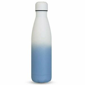 Snow Pasztell Ombre duplafalú termosz - 500 ml - Fehér-kék kép