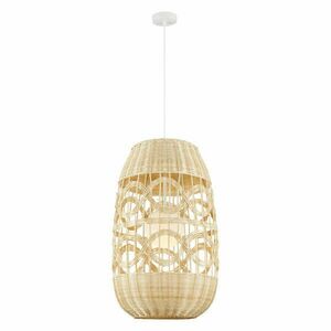 Rattan állítható függőlámpa Milagro Arona Natural 400 (ML0353) 1xG9 kép