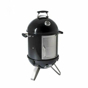 Barbecook BC-SMO-5017 Oskar S zománcozott füstölő és grill, fekete, átmérő 40cm kép