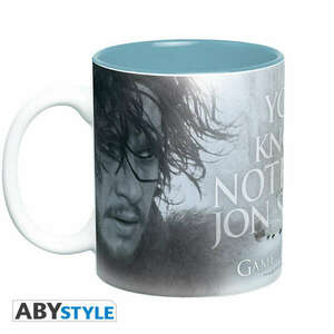 GAME OF THRONES - bögre - 460 ml - You Know Nothing kép