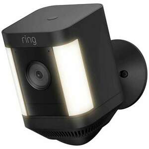 Amazon Ring Spotlight Cam Plus Plug-In IP Spothlight Okos kamera - Fekete (8SH1S2-BEU0) kép