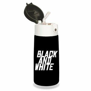 Juventus termosz Black and White 460 ml kép