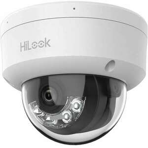 HiLook IP dómkamera, IPC-D140HA-LU (4MP, 2, 8mm, kültéri, H265+, IP67, IK10, IR30m, ICR, DWDR, PoE) kép