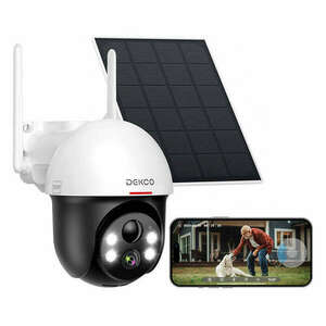 IP Outdoor camera with solar panel DEKCO DC9L kép