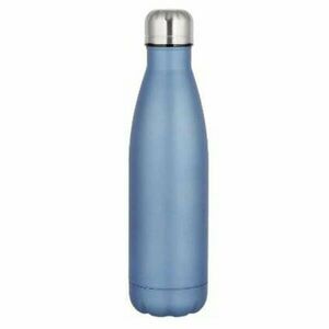 Pufo Shine fém termosz palack italokhoz, izoterm, 500 ml, kék kép