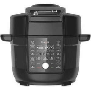 Instant Pot Duo Crisp 6, 2 l-es Multi-Cooker és Air Fryer, Ultimate fedővel kép