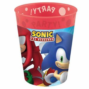 Sonic a sündisznó Sega micro prémium műanyag pohár 250 ml kép