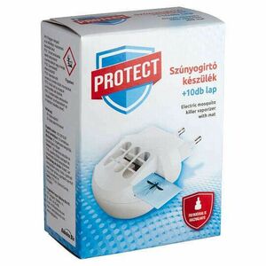 Protect Plus elektromos szúnyogriasztó készülék + szúnyogirtó lap (10db) kép