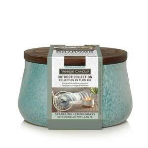 Yankee Candle Outdoor Sparkling Lemongrass Illatgyertya 283g (1685989E) kép