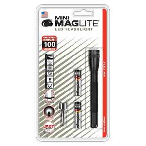 Maglite Mini-Mag LED AAA Mini Zsebkámpa - Fekete (SP32016) kép